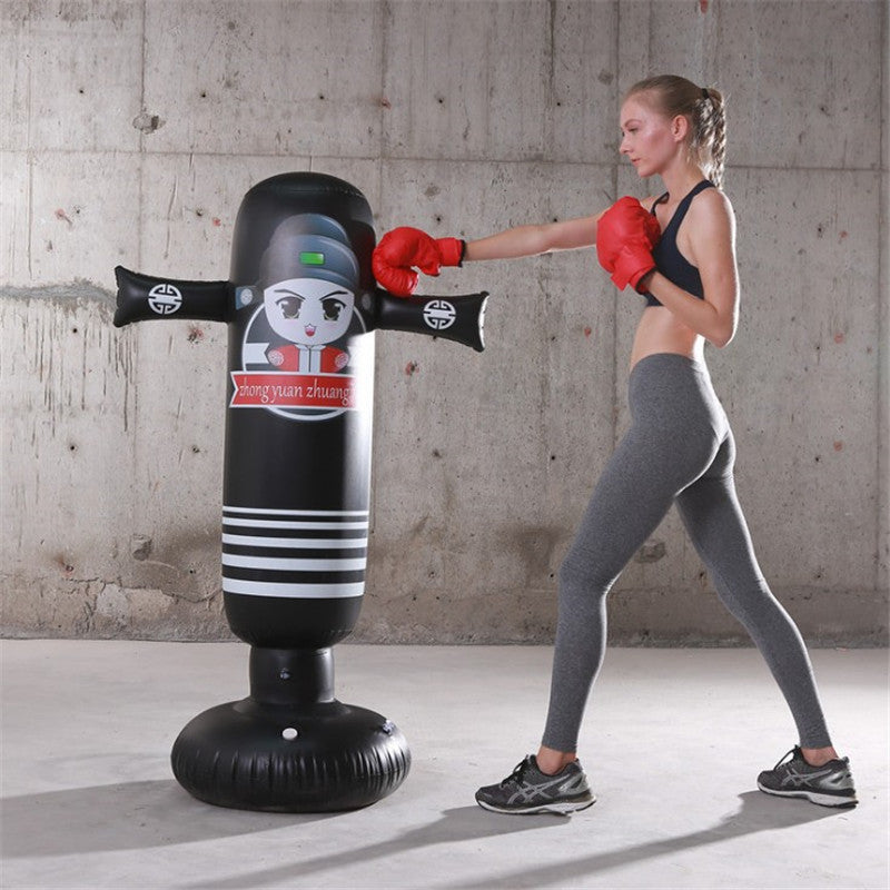 Manufacturers supply thickening PVC non-Tumbler fight column venting relaxation toys 1.6 meters high inflatable fitness boxing column
