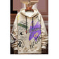 Graffiti Hooded Men'S Sports Youth Casual
