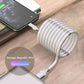 New Magic Rope Magnetic Absorption Data Cable TPE Magnetic Fast Charging Cable For Type-c Retractable Easy Storage