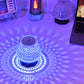 Diamond Crystal Lamp Table Light USB Touch Sensor Bar Table Lamp Dimming Beside Lamp LED Night Light For Restaurant Wedding