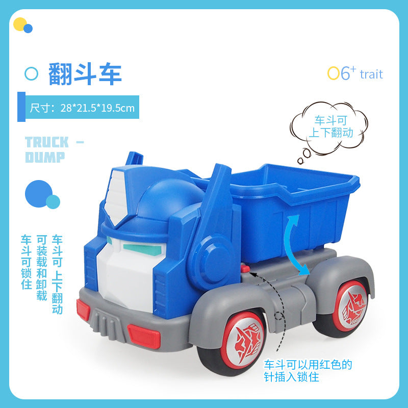 New large children's inertial engineering vehicle car crane beach car model excavator male children toddler toys
