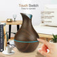 Ultrasonic Humidifier Oil Diffuser Air Purifier Aromatherapy with LED Lights
