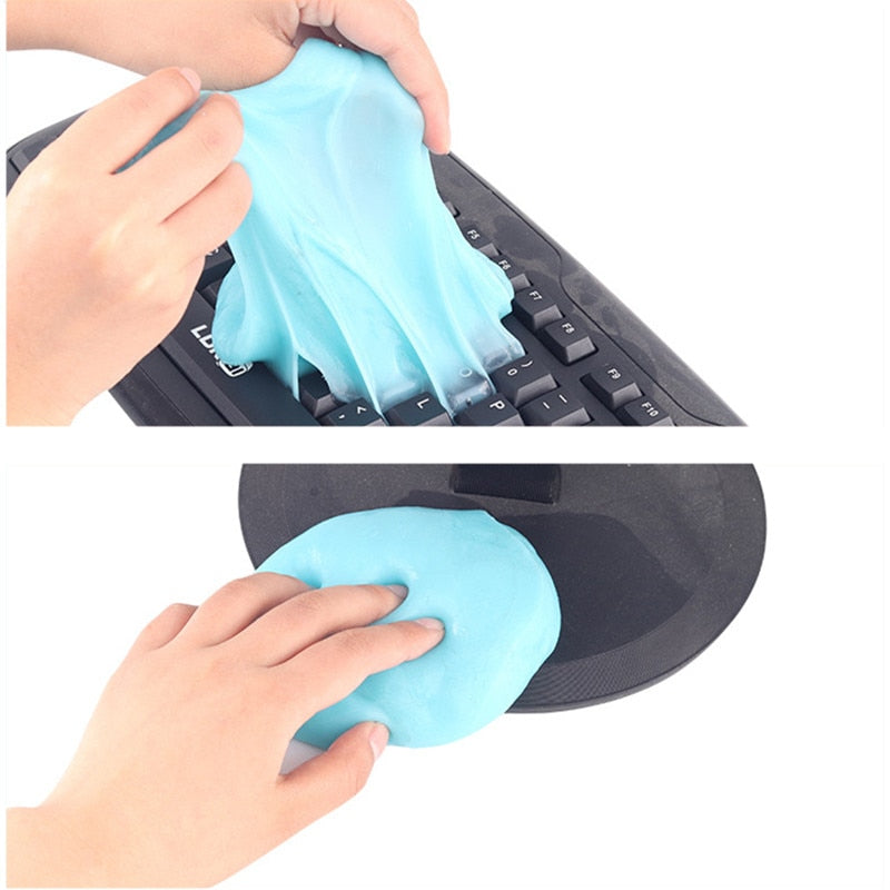 70g Super Auto Car Cleaning Pad Glue Powder Cleaner Magic Cleaner Dust Remover Gel Home Computer Keyboard Clean Tool Dust Clean