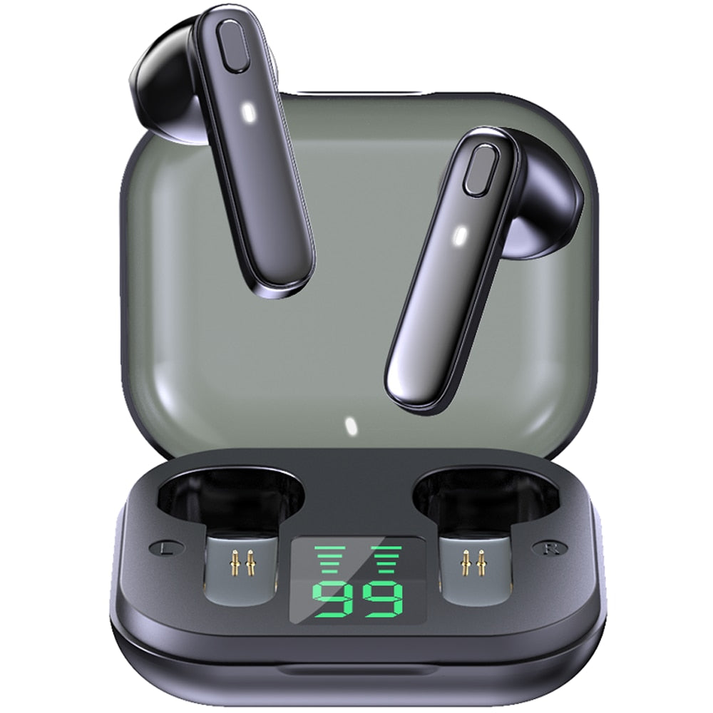R20 TWS Earphone Bluetooth-compatible Wireless Headset Deep Bass Earbuds True Wireless Stereo Headphone With Mic Sport Earphone