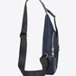 PU Leather Waterproof Sling Bag