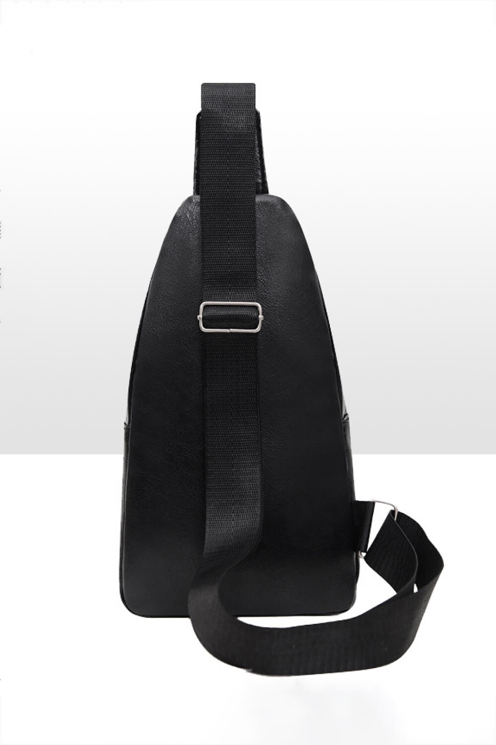Large Capacity Sling Bag with USB Design