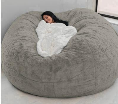 Oversized Large Comfy Bean Bag Sleeping Chair Cover